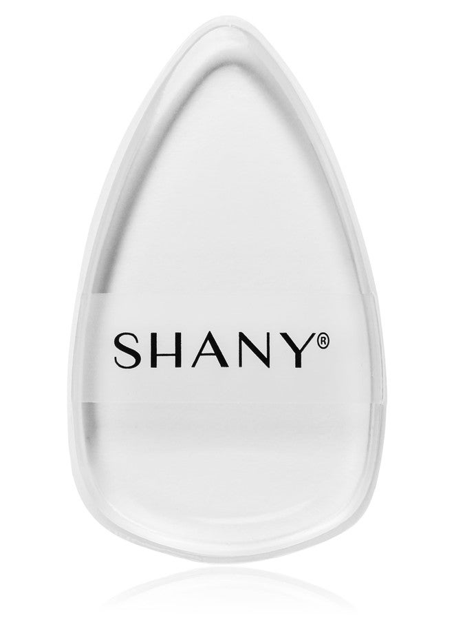 SHANY Stay Jelly Silicone Sponge - Clear & Non-Absorbent Makeup Blending Sponge for Flawless Application with Foundation - HOURGLASS - Image 1